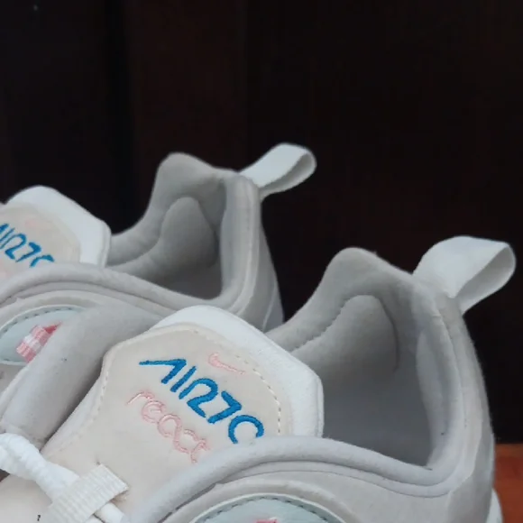 Nike Women's Cream and Pink Sneakers - Picture 7 of 16